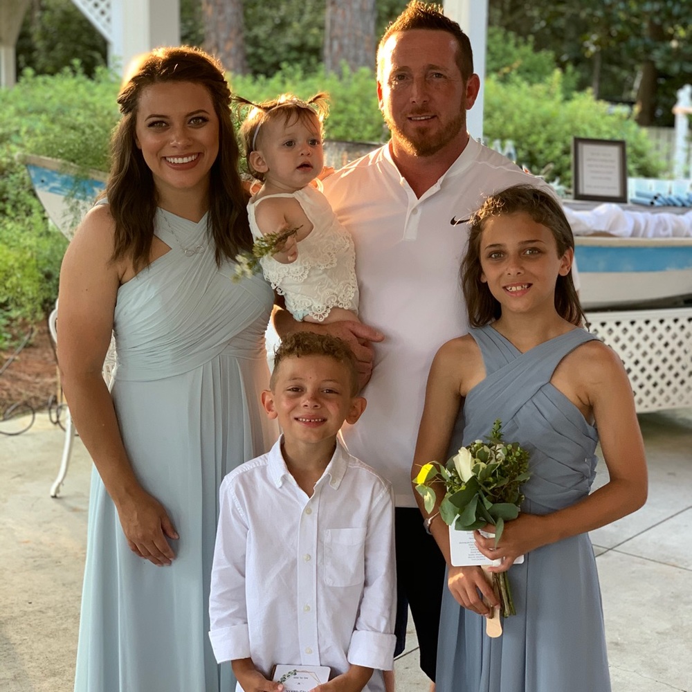 Azazie Mist Kaleigh Bridesmaid Dress